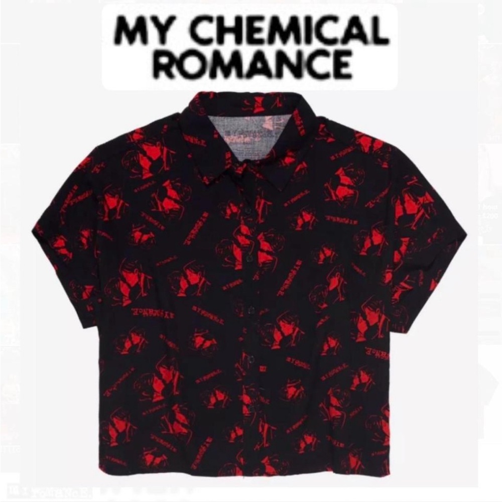 MY CHEMICAL ROMANCE BUTTON UP!

***Currently out of stock elsewhere***